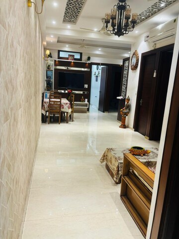 Living Room in 4 BHK Builder Floor at Sai Enclave Niti Khand, Niti Khand – for Sale