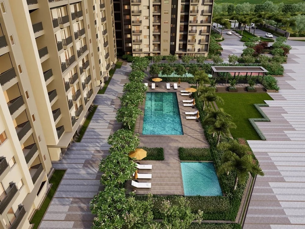 2 BHK Apartment For Resale in Goyal Orchid Piccadilly Thanisandra Main Road Bangalore  7782521