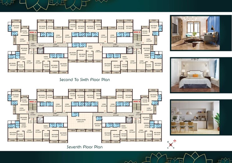 Floor Plan, payal-bhaveshwar-pushp 1 Bedroom 655 Sq.Ft. Apartment In Pushpak Nagar Navi Mumbai 7781786