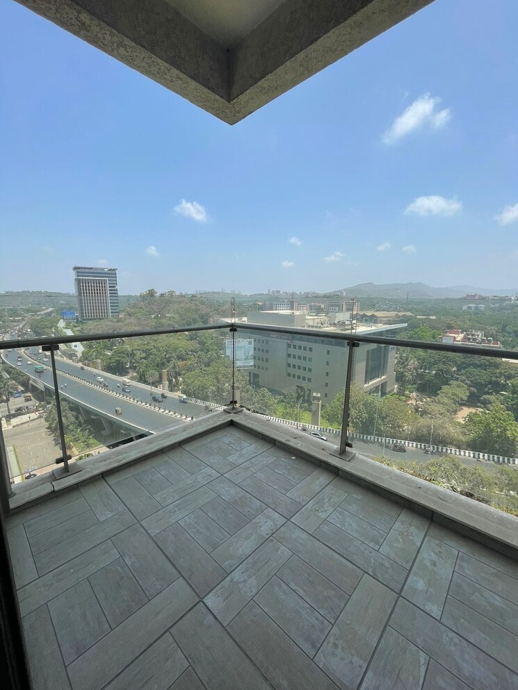 Balcony, l-t-emerald-isle 4 Bedroom 3093 Sq.Ft. Apartment In Powai Mumbai 7782527