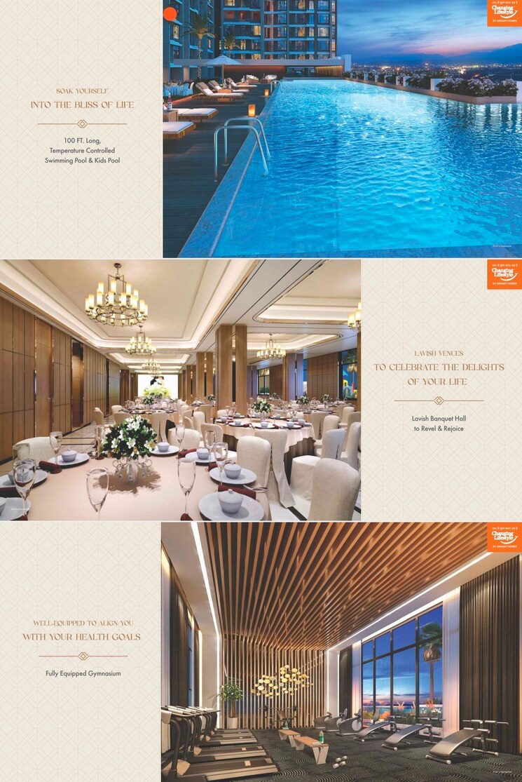 Master Bedroom, arihant-advika 2 Bedroom 759 Sq.Ft. Apartment In Vashi Sector 9 Navi Mumbai 7782618