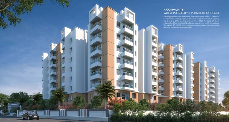 Exterior View, veekay-the-communittee 3 Bedroom 1584 Sq.Ft. Apartment In Mokila Hyderabad 7782719