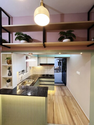 Kitchen in 3 BHK Villa at Kallekkulangara – for Sale