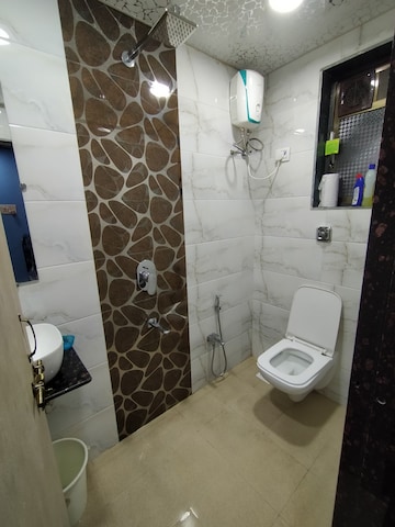 Bathroom in 2 BHK Apartment at Seawoods – for Sale