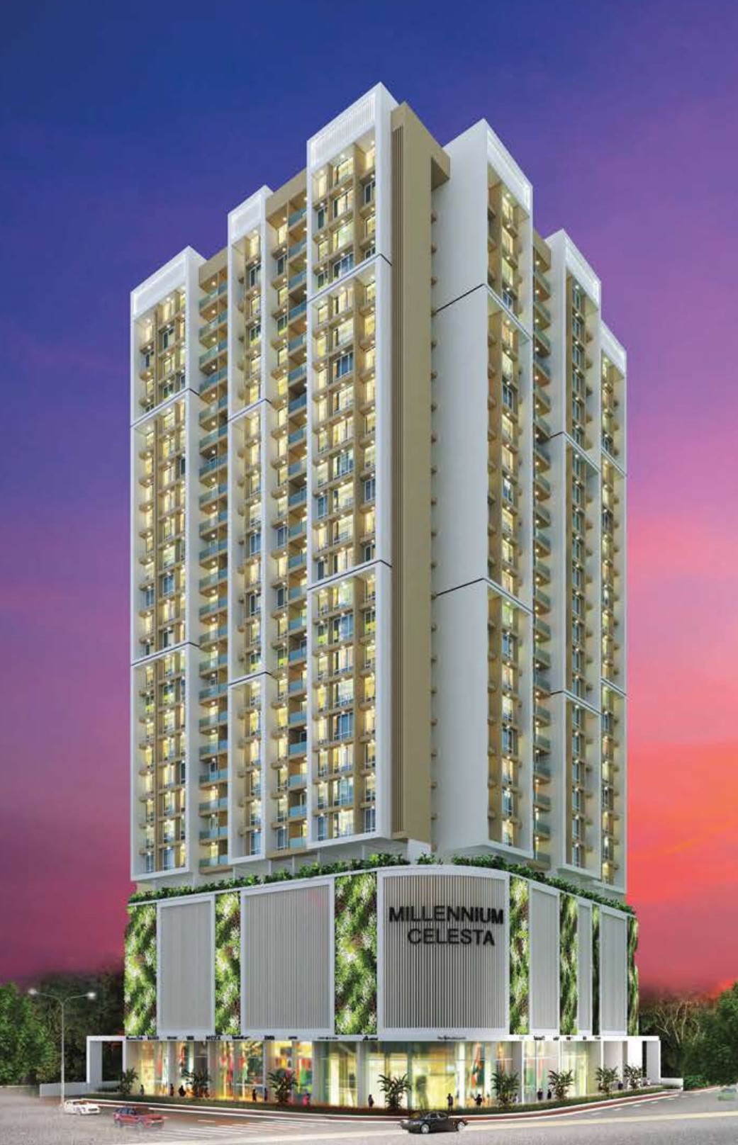 2 BHK Apartment For Resale in Millennium Celesta Kharghar Sector 34 Navi Mumbai  7782849