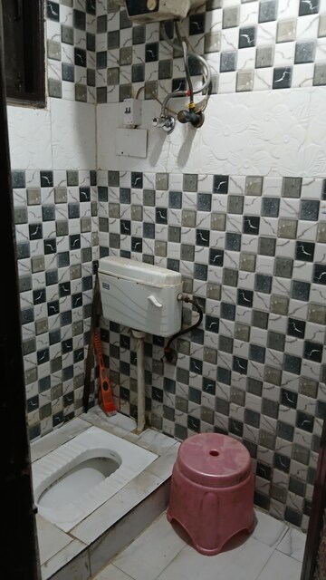 Bathroom in 3 BHK Apartment at Zakir Nagar – for Sale