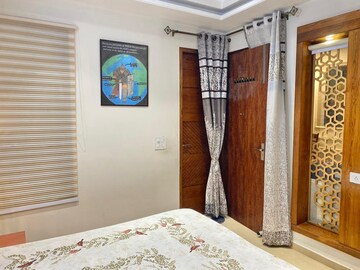 Bedroom in 3 BHK Apartment at Saya Gold Avenue, Vaibhav Khand – for Sale