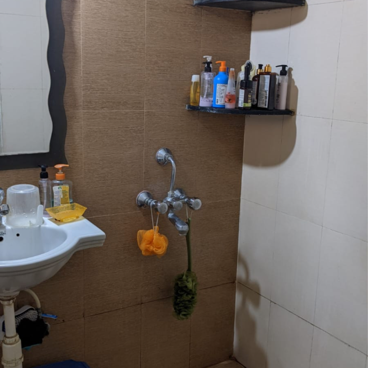 Bathroom, neco-nx 1 Bedroom 600 Sq.Ft. Apartment In Viman Nagar Pune 7783555