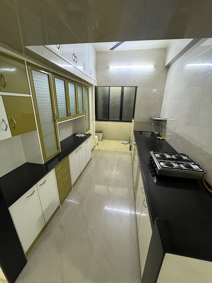 Kitchen, corner-view-terrace 2 Bedroom 1200 Sq.Ft. Apartment In Yerawada Pune 7783645