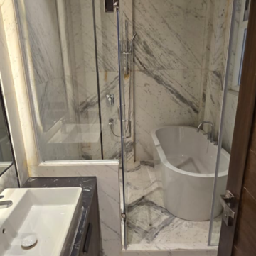 Bathroom in 4 BHK Builder Floor at South Extension ii – for Sale