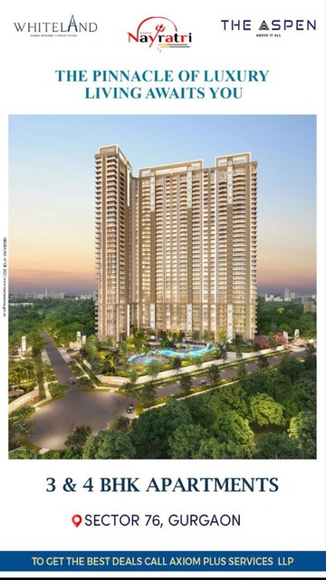 4 BHK Apartment – Exterior View View at Adore Legend, Sector 84 - for Sale