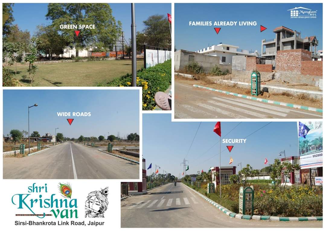 Plot For Sale in Manglam Shri Krishna Van