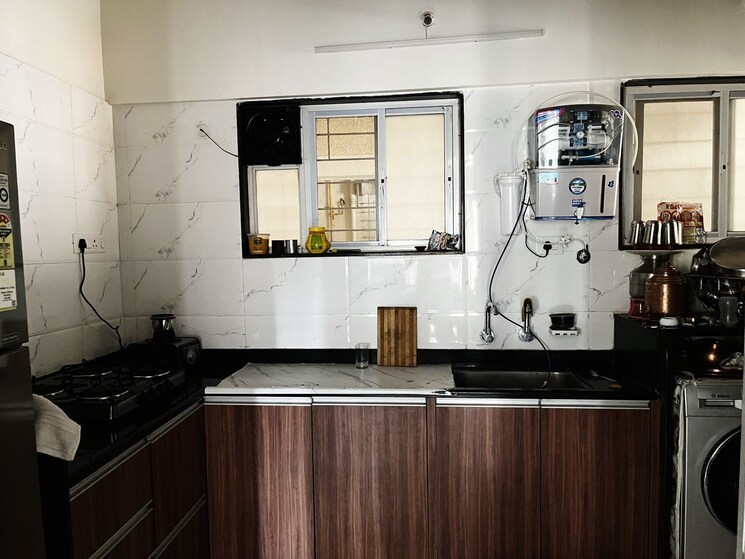 Kitchen, sukhwani-skylines 2 Bedroom 734 Sq.Ft. Apartment In Wakad Pune 7784308