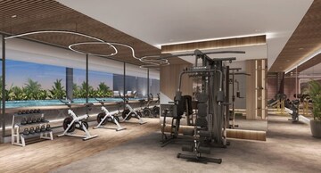 Gym in 3 BHK Apartment at ASBL Loft, Financial District – for Sale
