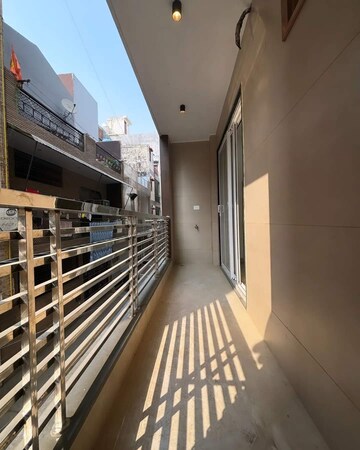 Balcony in 4 BHK Builder Floor at Mahavir Enclave – for Sale