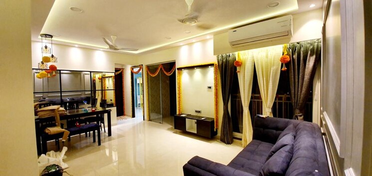 Living Room, siya-vishwaraja 2 Bedroom 690 Sq.Ft. Apartment In Kharghar Sector 37 Navi Mumbai 7784534