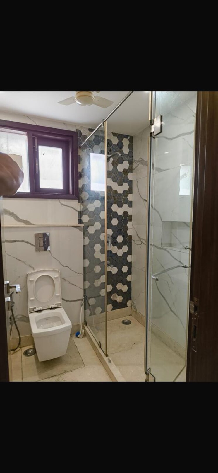 Bathroom, chittaranjan park 3 Bedroom 1250 Sq.Ft. Builder Floor In Chittaranjan Park Delhi 7784626