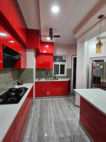Kitchen in 3 BHK Apartment at DLF Regal Gardens, Sector 90 – for Rent