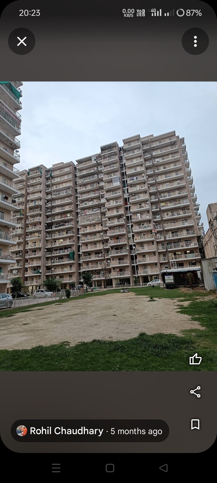 Exterior View, adore-happy-homes-grand 2 Bedroom 500 Sq.Ft. Apartment In Sector 85 Faridabad 7784943