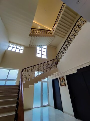 Staircase in 3 BHK Apartment at Omaxe The Palace, Gomti Nagar – for Sale