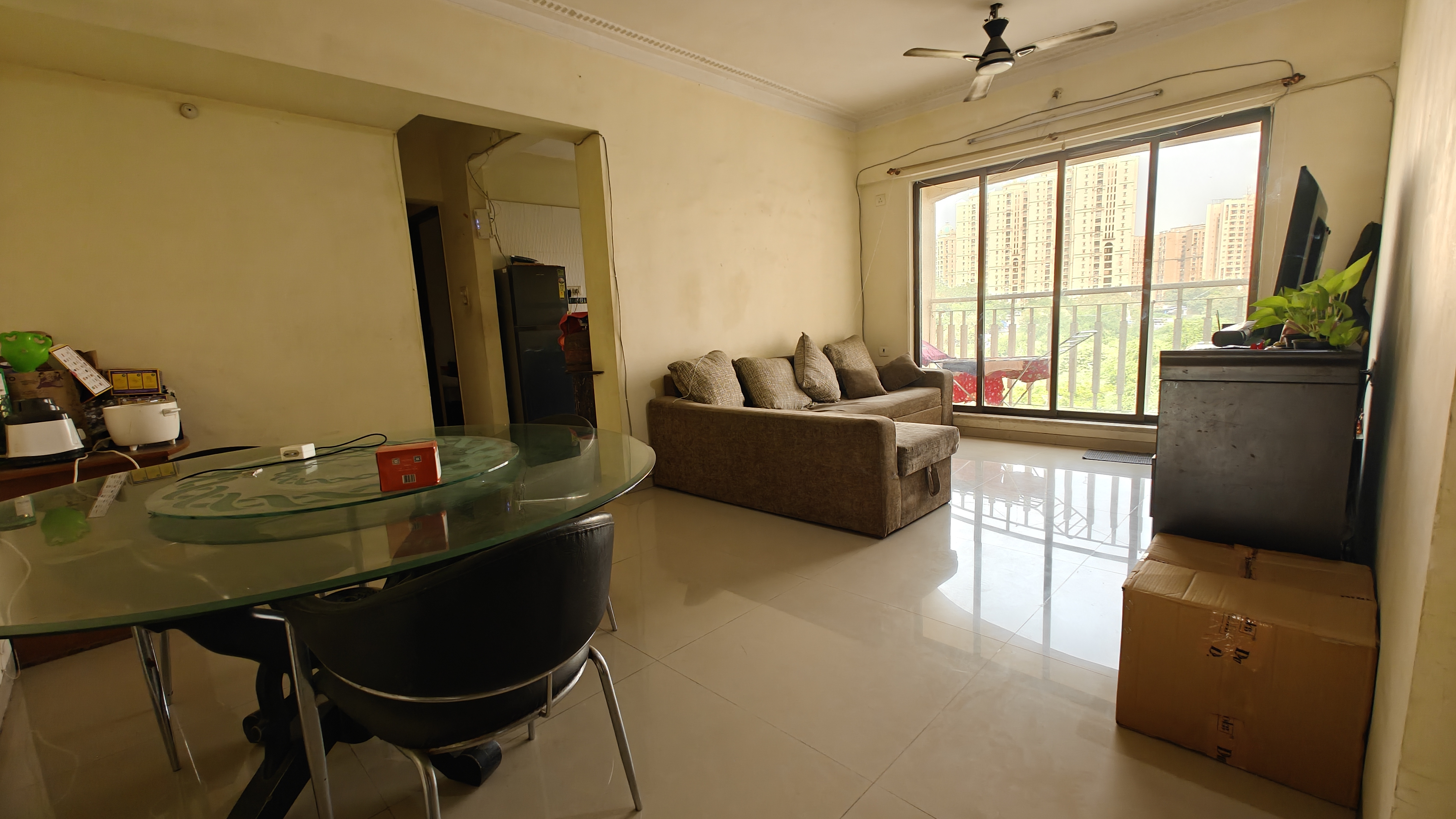 2 BHK Apartment For Rent in Dedhia Palatial Height Powai Mumbai  7785867