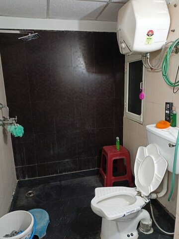 Bathroom in 3 BHK Apartment at Supertech Livingston, Sain Vihar – for Sale