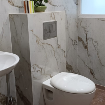 Bathroom in 3 BHK Apartment at T And T Digitown Phase 1, Kharkhari – for Sale