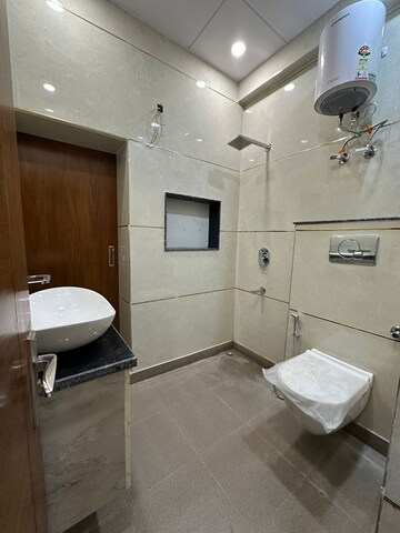 Bathroom in 3 BHK Builder Floor at Chittaranjan Park – for Sale