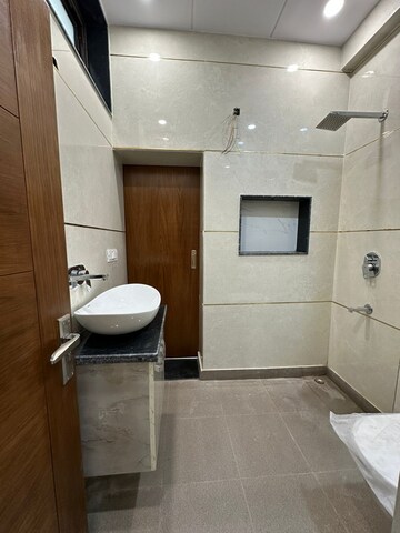 Bathroom in 3 BHK Builder Floor at Chittaranjan Park – for Sale