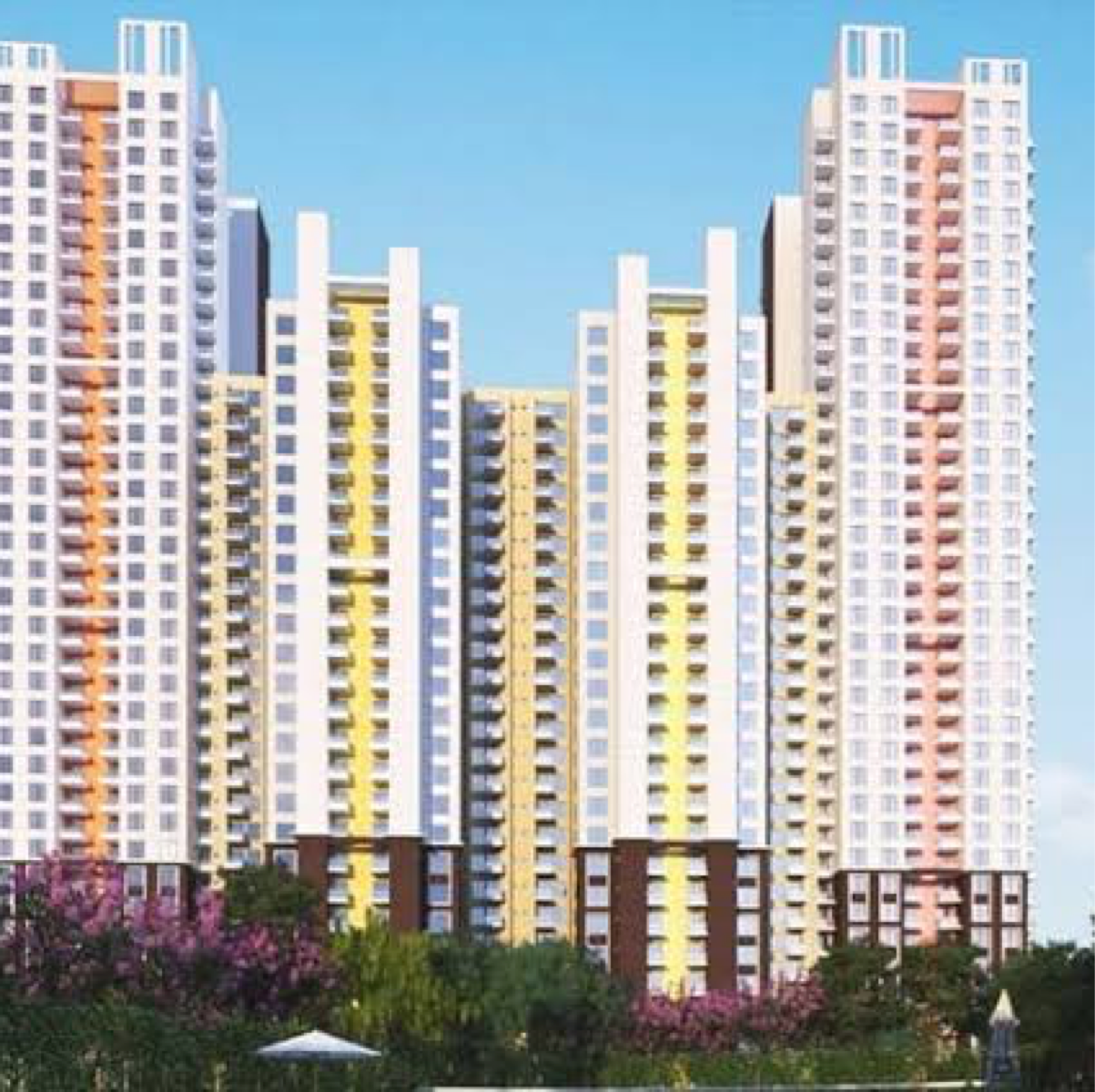 2 BHK + Servant Room 683 Sq.Ft. Apartment in Hero Homes Gurgaon