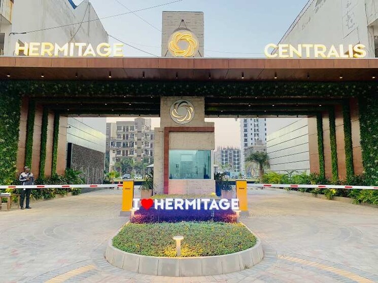 Exterior View, hermitage-centralis 3 Bedroom 2025 Sq.Ft. Apartment In Vip Road Zirakpur 7786404
