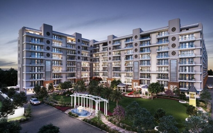 Exterior View, hermitage-centralis 3 Bedroom 2025 Sq.Ft. Apartment In Vip Road Zirakpur 7786404