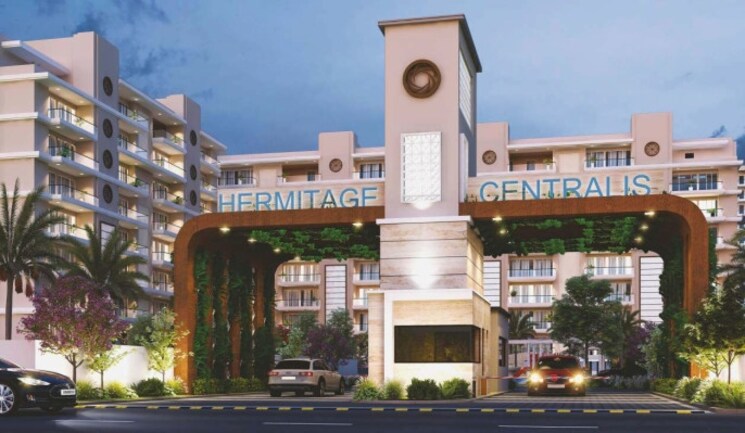 Exterior View, hermitage-centralis 3 Bedroom 2025 Sq.Ft. Apartment In Vip Road Zirakpur 7786404