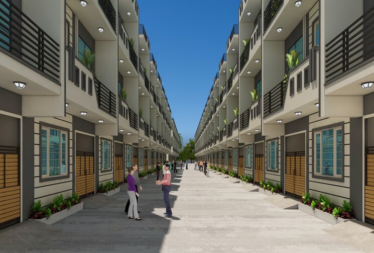 Exterior View, amrapali-leisure-valley 4 Bedroom 2525 Sq.Ft. Villa In Tech Zone 4 Greater Noida Greater Noida 7786486