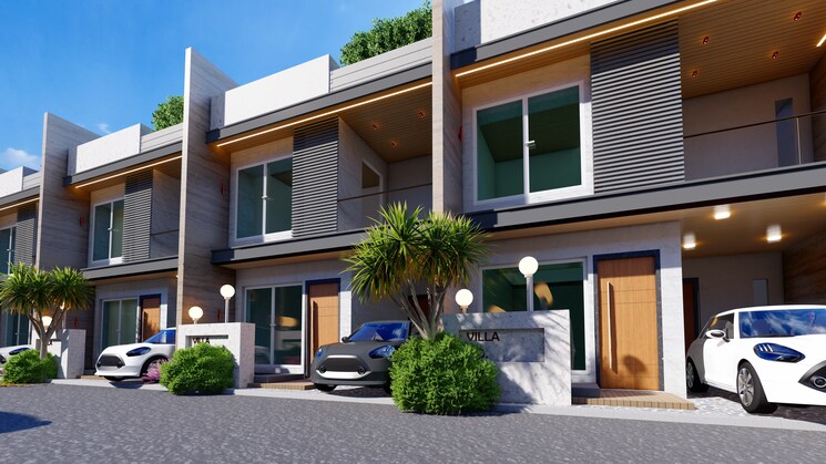 Exterior View, amrapali-leisure-valley 4 Bedroom 2525 Sq.Ft. Villa In Tech Zone 4 Greater Noida Greater Noida 7786486
