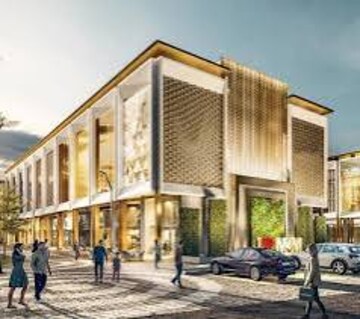  Shop – Exterior View View at M3M 114 Market, Sector 114 - for Sale