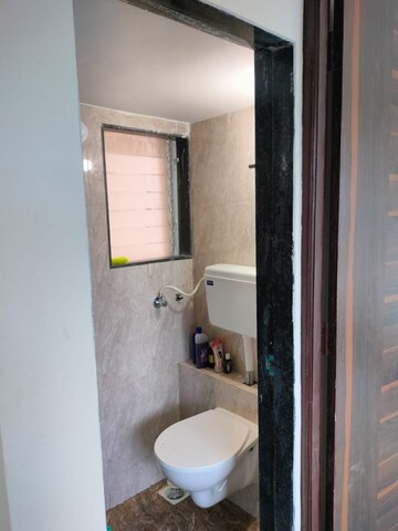 Bathroom in 1 BHK Apartment at Vinay Unique Avenue 210, Nalasopara West – for Sale