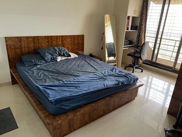 Bedroom in 2 BHK Apartment at Beverly Park, Nerul – for Rent