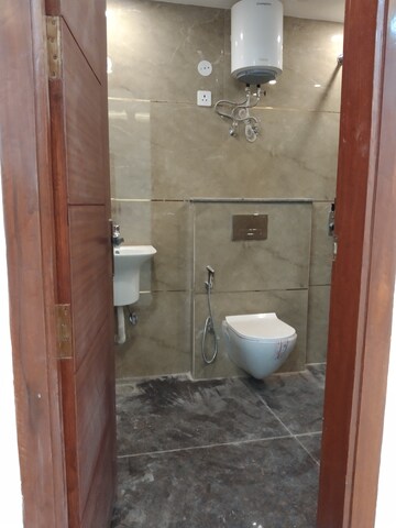 Bathroom in 3 BHK Builder Floor at Mehrauli – for Sale