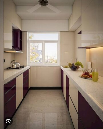 Kitchen in 2 BHK Builder Floor at Shree Homes Noida, Sector 73 – for Sale