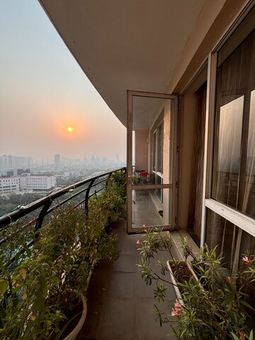 Balcony in 3 BHK Builder Floor at SS Mayfield Gardens, Sector 51 – for Sale