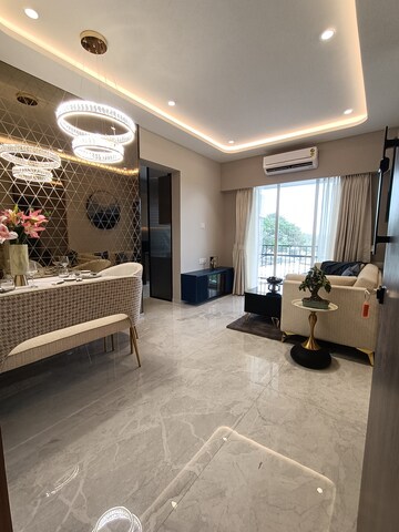 Living Room in 2 BHK Apartment at Bachraj Legend, Virar West – for Sale