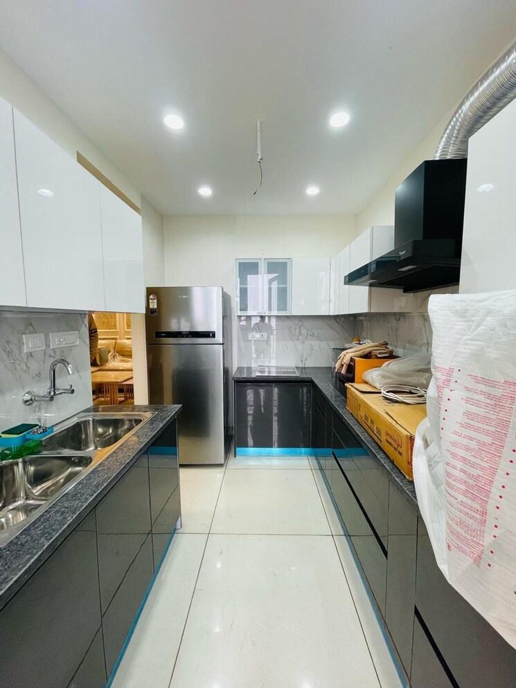Kitchen, allwin-el-spazia 3 Bedroom 1638 Sq.Ft. Apartment In Sanauli Zirakpur 7787691