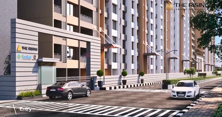 Exterior View, saniket-the-rising 3 Bedroom 1096 Sq.Ft. Apartment In Kiwale Pune 7787989