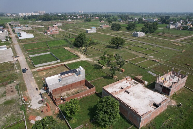 Exterior View, purvanchal-city  1400 Sq.Yd. Plot In Sultanpur Road Lucknow 7788030