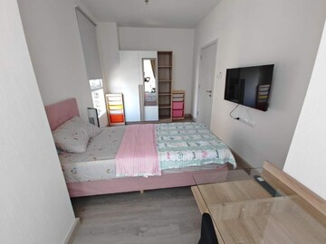 Kitchen in 2 BHK Apartment at Aakash Gagan Dream, Vasai East – for Sale