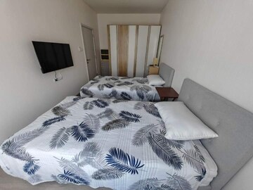Bedroom in 2 BHK Apartment at Aakash Gagan Dream, Vasai East – for Sale