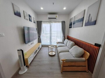 Living Room in 2 BHK Apartment at Aakash Gagan Dream, Vasai East – for Sale