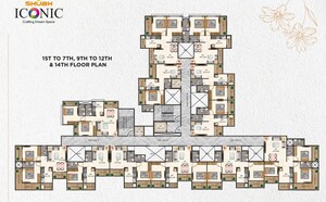 Master Plan in 1 BHK Apartment at Shubh Iconic, Ambernath – for Sale
