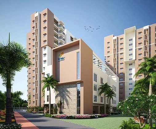 3 BHK + Pooja Room 1720 Sq.Ft. Apartment in Ramky One Astra